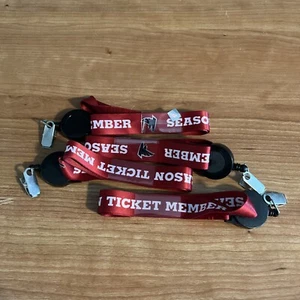 Four Atlanta Falcons Season Ticket Member Lanyards - Picture 1 of 1