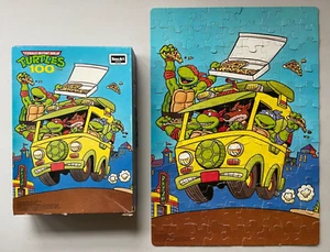 1987 Vintage TMNT Teenage Mutant Ninja Turtles Puzzle Road Trip Complete - Picture 1 of 8