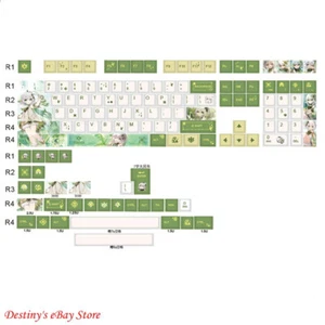 Genshin Impact Nahida Anime PBT 139 Keycap For Cherry MX Keyboard Only Keycaps - Picture 1 of 6