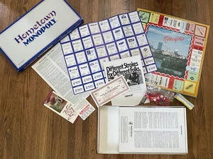 NIE GESPIELT! 1986 Vintage historisches Minneapolis Heimatstadt Monopoly Brettspiel - Bild 1 von 13
