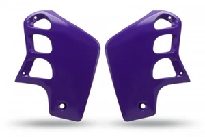 1995 CR500 UFO Radiator Shrouds Purple for 1989 - 2001 Honda CR500R NEW RARE - Picture 1 of 3