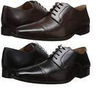 Florsheim Men's Sabato Cap Toe Oxfords Premium Leather Dress Shoes Black Brown