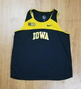 Iowa Hawkeyes Big10 Singlet Nike Authentic Team Issue Women's Sz XL - Foto 1 di 4