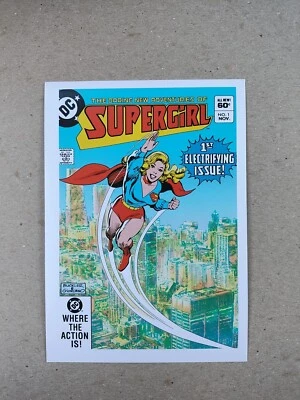  US 2006 Supergirl DC COMICS SUPER HEROES FDI  POSTAL CARD , San Diego - Image 1 of 2