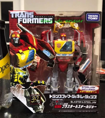 Takaratomy Generations Series Tg-17 Blaster & Steeljaw Japanese Ver. Action NEW - Image 1 of 4