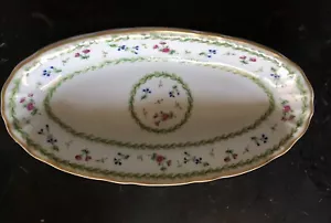 Piattino Limoges Bernardaud France Artois Green - Foto 1 di 5