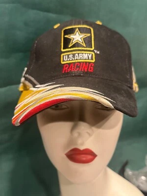 Boné automotivo NASCAR US Army Racing lembrança ajustável vintage Joe Nemechek - Imagem 1 de 4