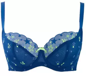 Panache 10581A Blossom Balconette Bügel-BH Gr.75G UK 34F in farbe Celeste - Bild 1 von 7