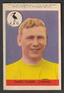 A&BC BUBBLE Gum Football Planet Serie 1958 LIVERPOOL THOMAS JÜNGER Torwart - Bild 1 von 2
