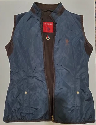 U.S POLO ASSN. Vest Size Us Small Eu. 36 Polo Dark Blue - Image 1 of 4