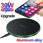 30W Wireless Charger Fast Charging Pad Mat For Iphone 14 Pro Max 13 12 11 Xs Xr