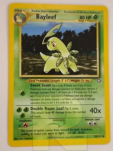 Bayleef ® Neo Genesis 29/111 ® Non Comune ® Pokemon ® Inglese Good - Picture 1 of 2