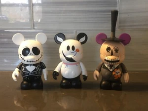 Disney Vinylmation 3 Inch Nightmare Before Christmas Jack Skellington Zero Lot - Picture 1 of 4