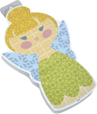 Disney Parks 100 Page Green Cute Cut Tinker Bell Silhouette Character Notepad - Image 1 of 2