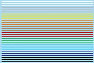 Stripes Different Colors 1.0 mm Decal 1:32 - Picture 1 of 2