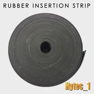 INSERTION RUBBER STRIPS 1.5 MM THICK X 250 MM WIDE X 1 METRE COIL | HYT - Picture 1 of 3