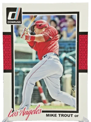 2014 Panini Donruss Baseball Mike Trout #301 Los Angeles Angels O29 - Image 1 of 3