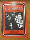 23/02/1985 St Mirren V Hibernian  (Light Crease/Fold)