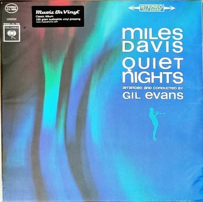 Miles Davis - Quiet Nights Limited Remastered Reissue Audiophile Vinyl Record - Image 1 of 2