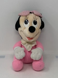 Bebé Minnie Mouse vintage Disney Babies 7" de 1984 Hasbro - Imagen 1 de 9
