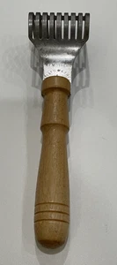 Vintage My Mothers Kartoffelstampfer & Quirl Holzgriff Küchenutensilien 40er 50er - Bild 1 von 10