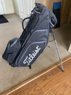 New 2025 Hybrid 14 Way Stand Bag TB21SX1402 - Black - Image 1 of 4