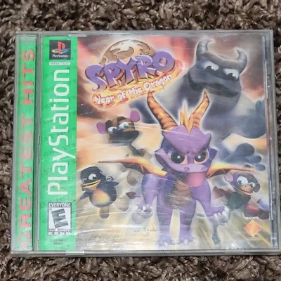 Sony Playstation 1 PS1 Spyro Año del Dragón CIB Juego Limpio y Probado Foto 1 de 4