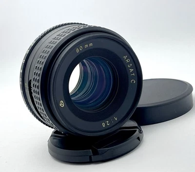 Vintage Arsat C f/2.8 80mm Medium Format Lens With Pentacon Six Mount Excellent - Image 1 of 4