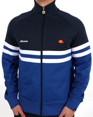 Ellesse Rimini Bex Track Top Navy Blue White - Image 1 of 4