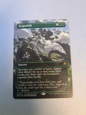 Scapeshift (Borderless) Special Guest - LP MTG Magic - Image 1 of 2