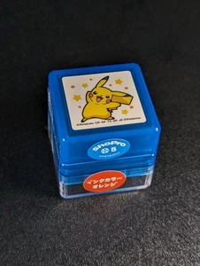 Vintage Pokemon Pikachu Ink Stamp Nintendo ShoPro NEW SEALED - Picture 1 of 4