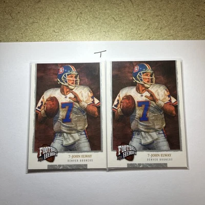 2008 Upper Deck Football Heroes - Legendary Heroes John Elway #231 - Image 1 of 2