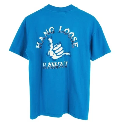 Camiseta Hang Loose Hawaii Stedman Super Hi Cru Años 80 De Colección  Foto 1 de 4
