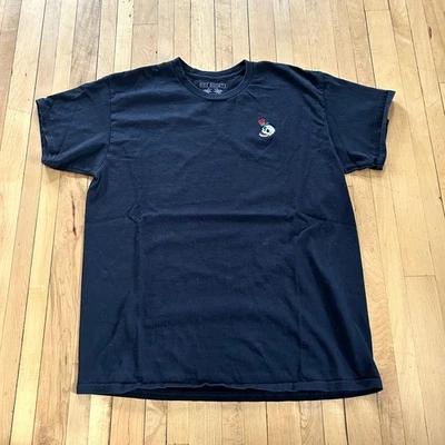 Camisa informal Riot Society calavera y rosas para hombre L negra con logotipo bordado Foto 1 de 4