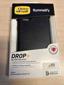 OTTERBOX Symmetry Series Case for Galaxy Note20 Ultra 5G - Black - Photo 1 sur 2
