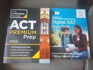 College Test Preparation- NEW other- SAT/ ACT - Test Prep+ Ptactice Tests - Imagen 1 de 10