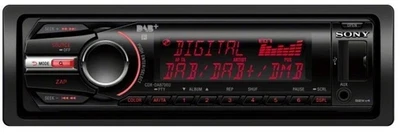 Sony CDX-DAB700U  DAB+ FM CD USB AUX MP3 Player Autoradio mit Anleitung Kabel - Bild 1 von 3