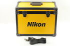 RARE [MINT/ Belt] Nikon Tackle Hard Aluminium Film Camera Case Yellow From JAPAN