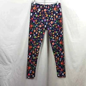Leggings donna LL Halloween candy party gotico punk rock taglia unica - Foto 1 di 4