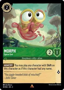 Morph Space Goo Non-Foil Disney Lorcana 81/204 Into The Inklands - Picture 1 of 1