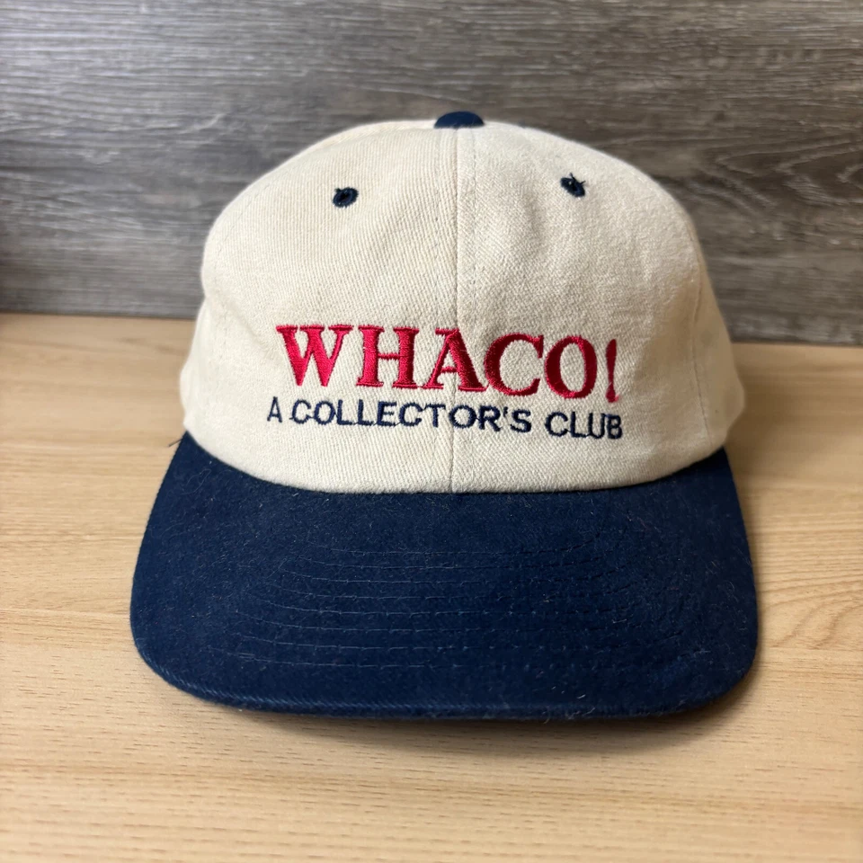 Gorra Whaco Vintage Gorra Snap Back Beige Club de Coleccionistas Ajustable Foto 1 de 4