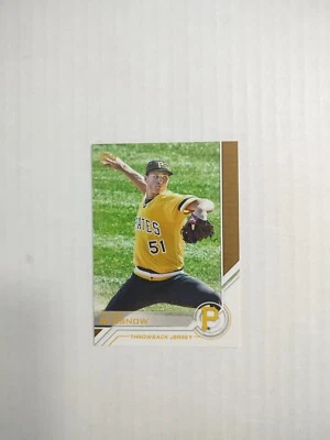 2017 Topps Topps Salute Throwback Jersey Tyler Glasnow #S-195 Rookie RC (PWE)(02 - Image 1 of 2