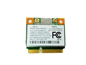 ANATEL WIRELESS WIFI PCIe EXPRESS CARD (AR5B125) - Foto 1 di 2