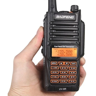 BAOFENG UV-9R Walkie Talkie Radio BF-UV9R IP67 Waterproof Dual Band 8W 144-148 - Immagine 1 di 4