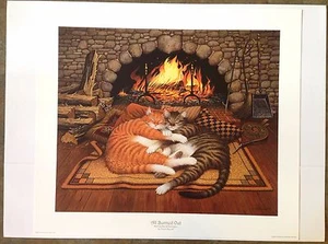 Charles Wysocki "All Burned Out" S/N Ltd Ed Print with COA #410/6500 - Picture 1 of 11