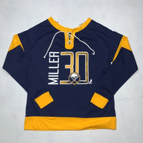 NHL Buffalo Sabres Ryan Miller #30 jersey top youth Small Proedge Apparel Cover