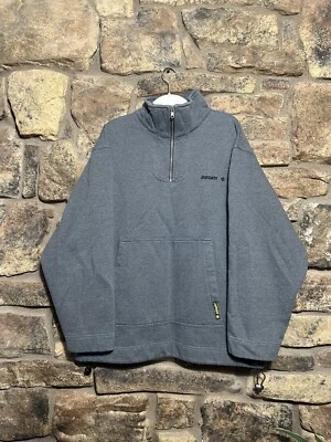 Ducati Racing Sweater Mens Gray 1/4 Zip Advance Sweatshirt Motorcycle Size Large - Image 1 of 4