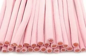 Fini Smooth Strawberry Pencils Pick N Mix RETRO SWEETS Candy Birthday Kids Weddi - Picture 1 of 1