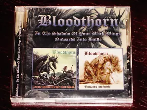 Bloodthorn: In The Shadow Of Your Black Wings + Onwards Into Battle 2 CD Set NEW - Imagen 1 de 2