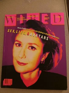 Wired Magazine Cyberspace Role Play; Avatars; James Cameron; Bots April 1996 VG+ - Picture 1 of 5